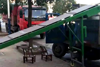 車載折疊式糧食輸送機