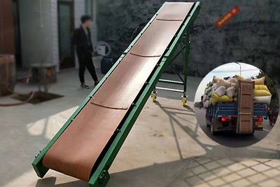 隨車折疊兩相電糧食輸送機